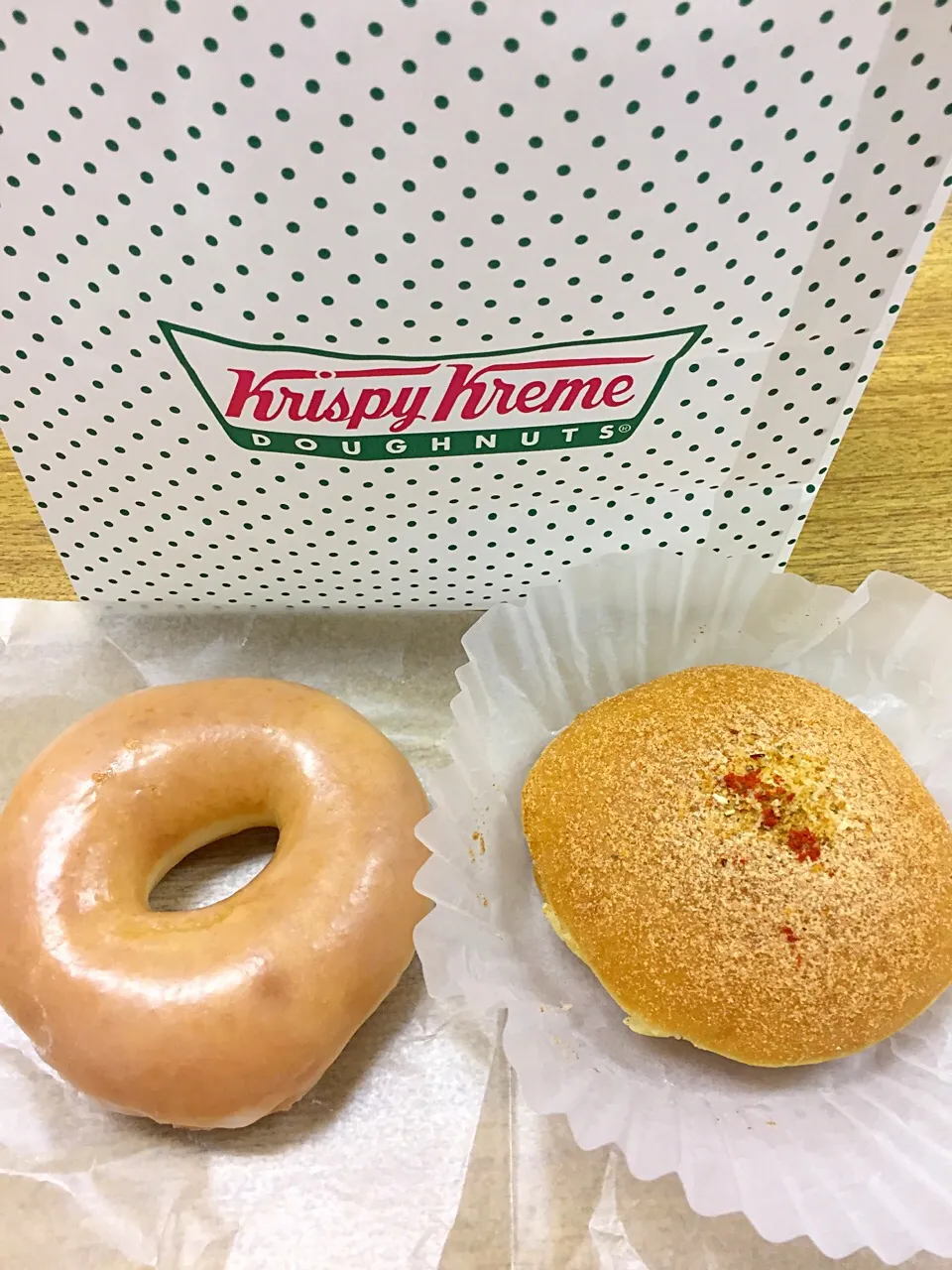 オリジナルグレーズド
バターチキンカレー
#クリスピークリームドーナツ🍩|himeさん