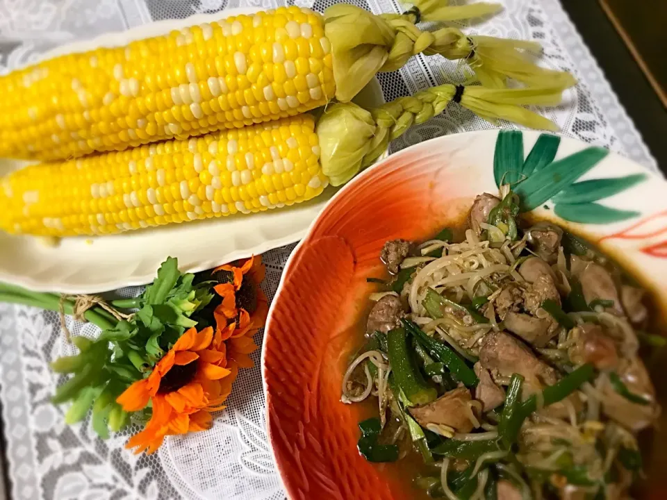 昨日の晩御飯は、ビタミンB群ダントツレバニラ炒め💓|noeさん