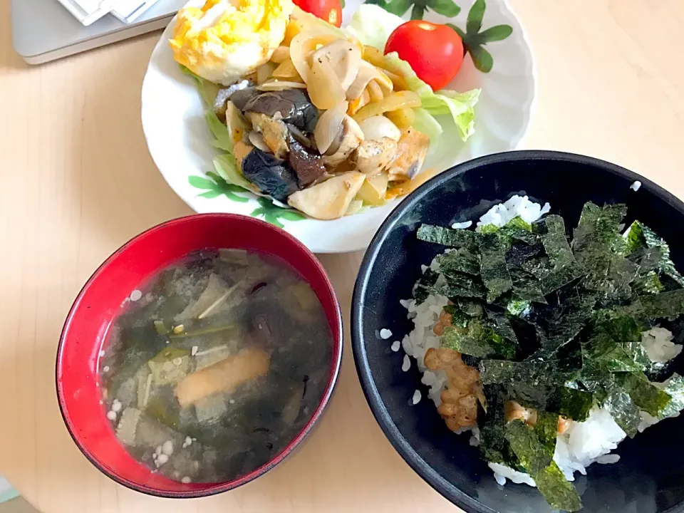 7月30日朝食兼昼食|ばぁさんさん