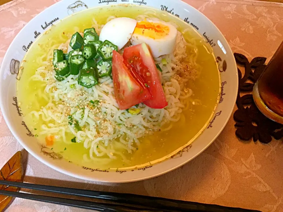 冷やし塩ラーメン|Emiko Kikuchiさん