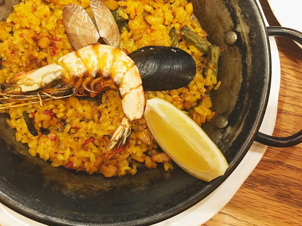 Seafood Paella🥘🦐🐟🐚|leeさん