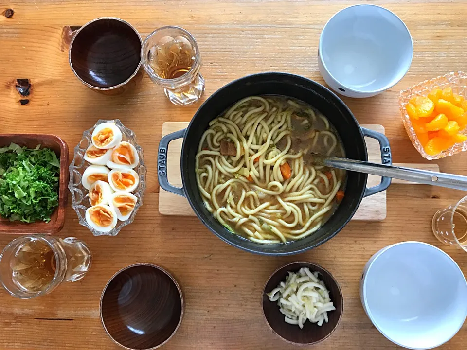 カレーうどん☺︎|うたさぶろうさん