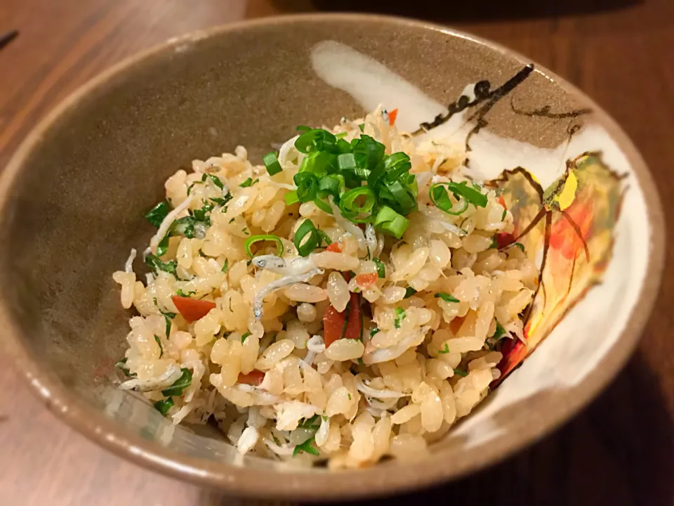 【釣料理】生シラスと花鯛の混ぜご飯|ひろしんさん