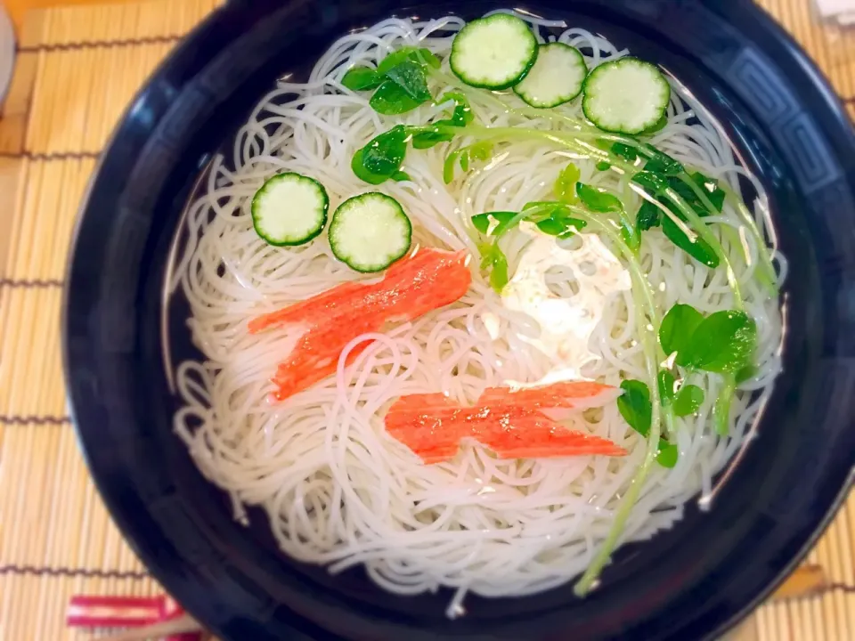 一度やってみたかったデコ素麺♡|ともえさん