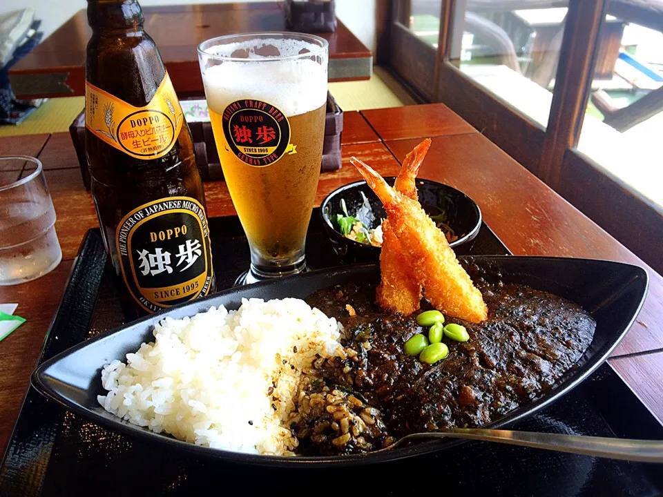 金鳥城カレー🍛と独歩🍺♡in後楽園|MAPITEEさん