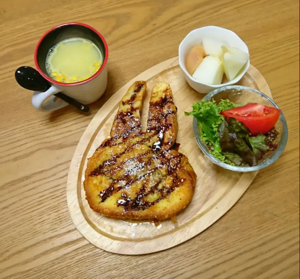 『兎座LEPUS うさぎ食パンでフレンチトースト』|seri-chanさん