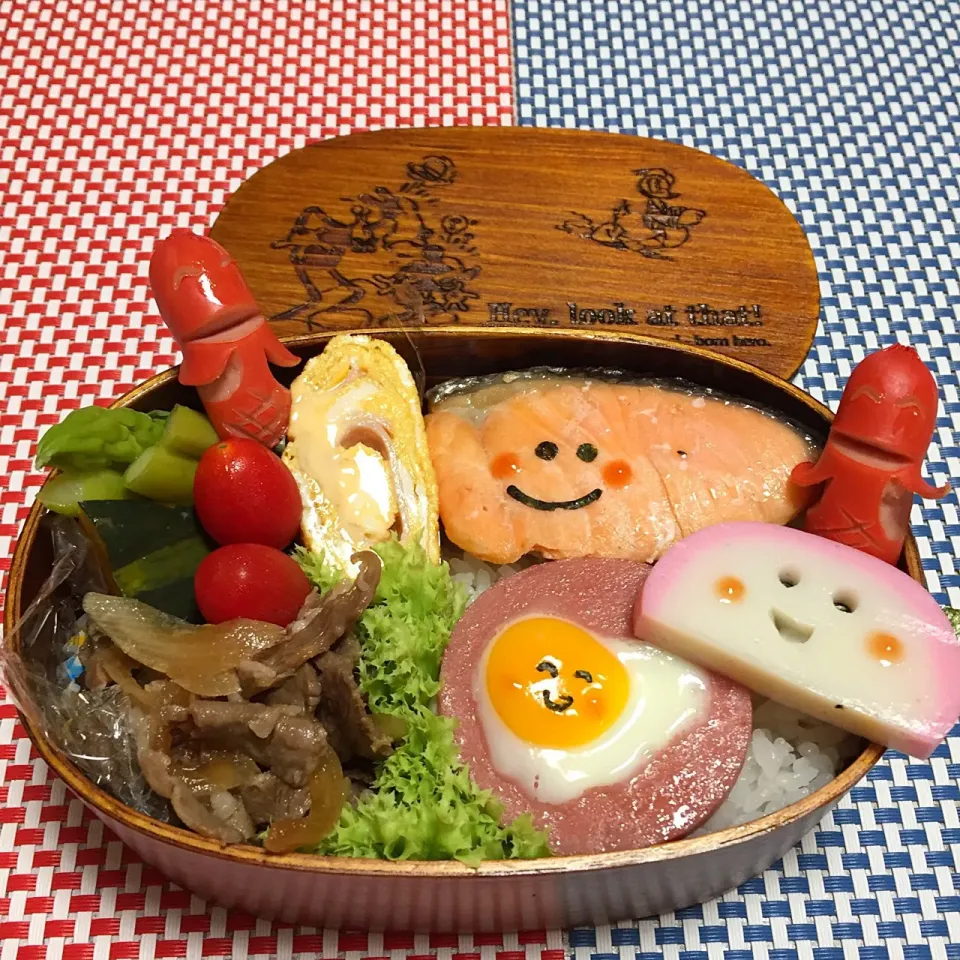 Snapdishの料理写真:2017年7月31日 オレ弁当♪|クッキングおやぢさん