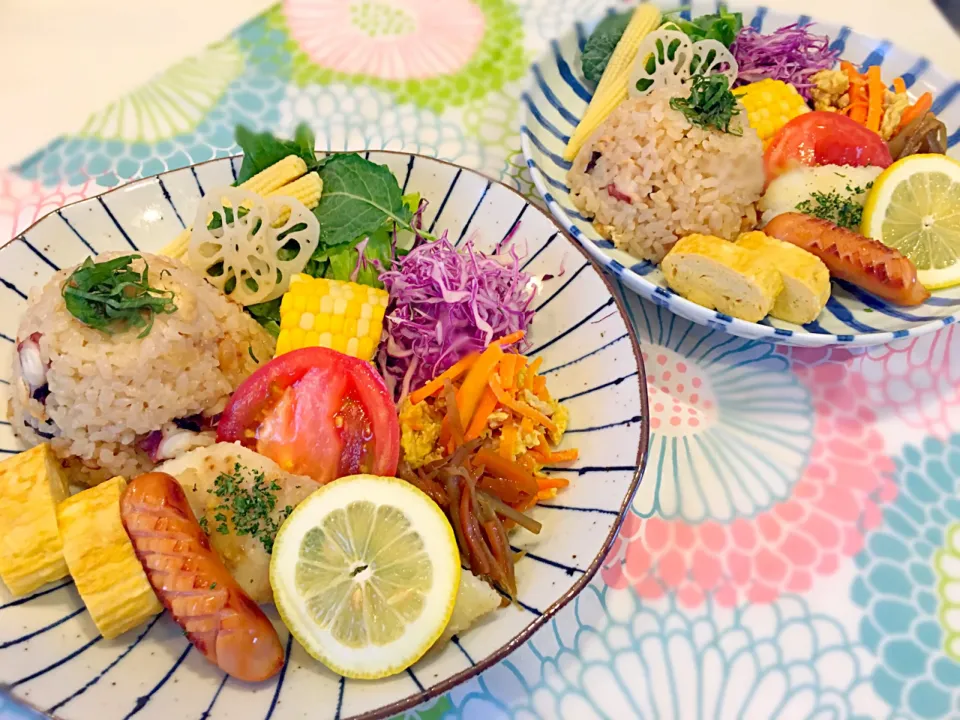 Snapdishの料理写真:夏休み〜🐠置きランチ8日目🐠|なかじー。さん