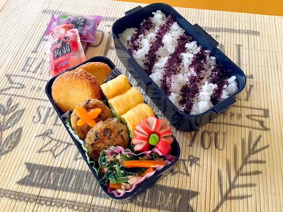 Snapdishの料理写真:娘用❃中学部活弁当|tokkoさん