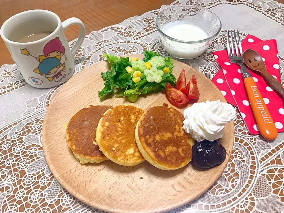 娘の夏休み朝ごはん🎀|makoさん