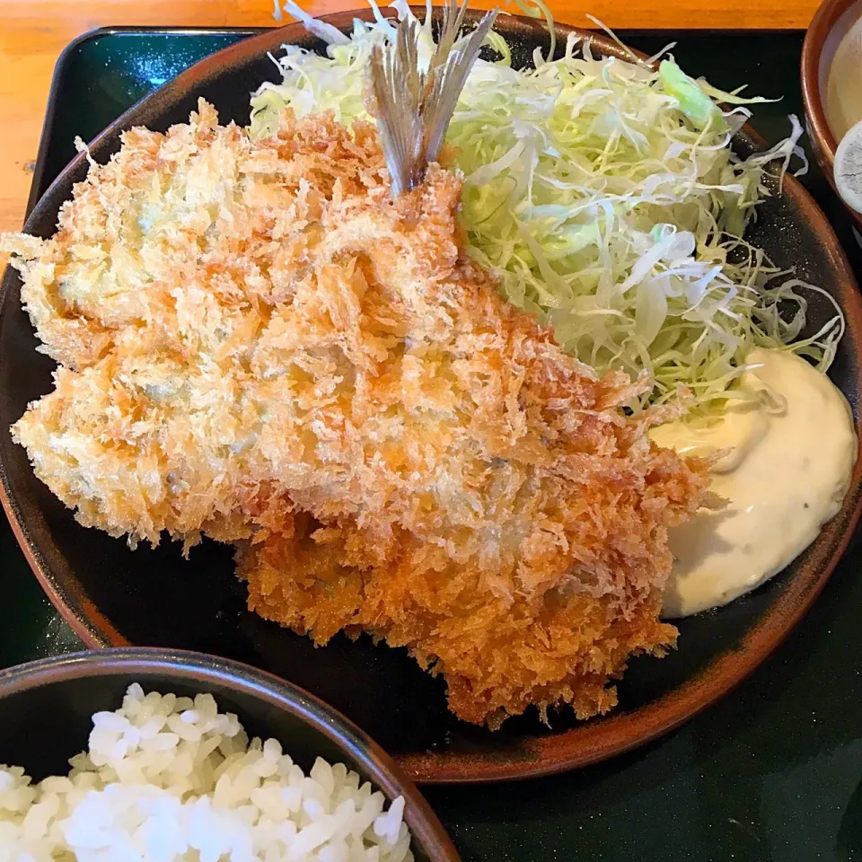 アジフライ定食@とんかつ こころ|masaumeさん