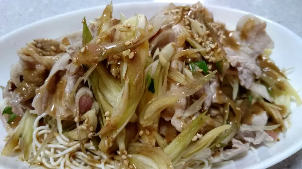 豆腐そうめん、冷しゃぶのせ！|あまねさん