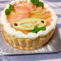 Snapdishの料理写真:娘19歳のバースデーケーキ|yogurutoさん