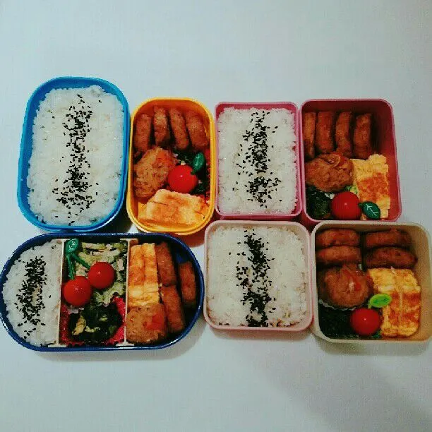 8/1(火)の四人弁当🍱|ふみぃさん