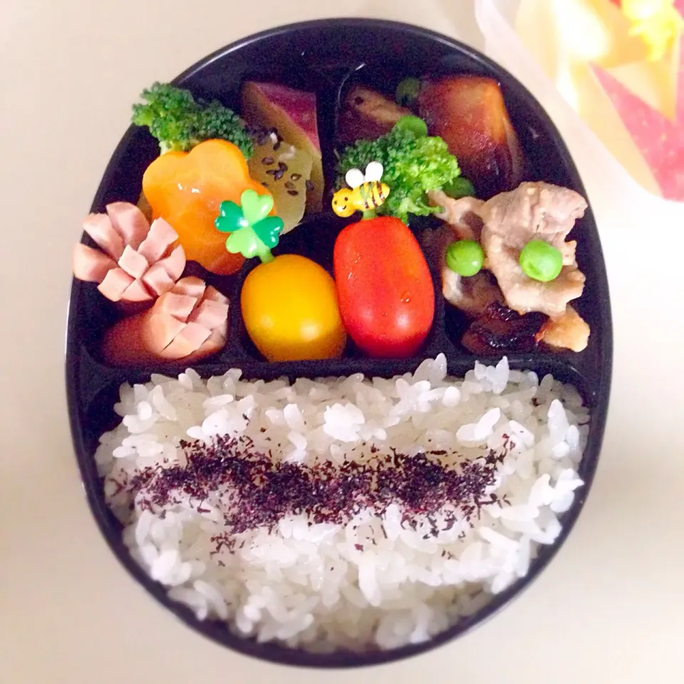 #お弁当 #小学生弁当|almostblackさん