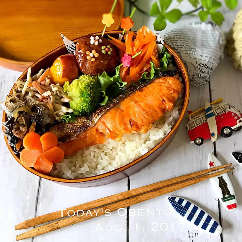 Snapdishの料理写真:高校生息子部活弁当〜⚾️|まぁちゃんさん