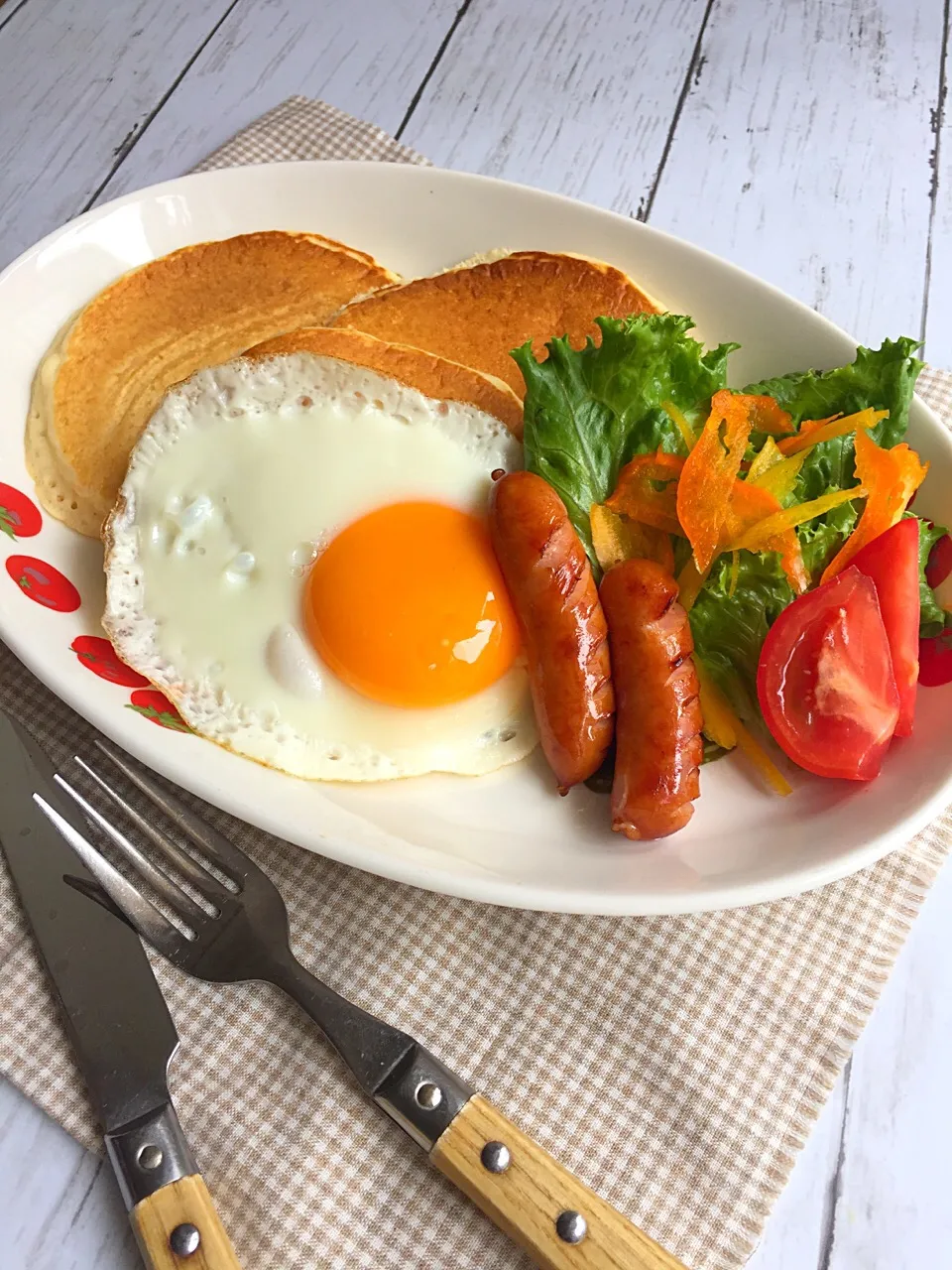 Snapdishの料理写真:プラス糀甘酒でパンケーキ🥞|サリーさん