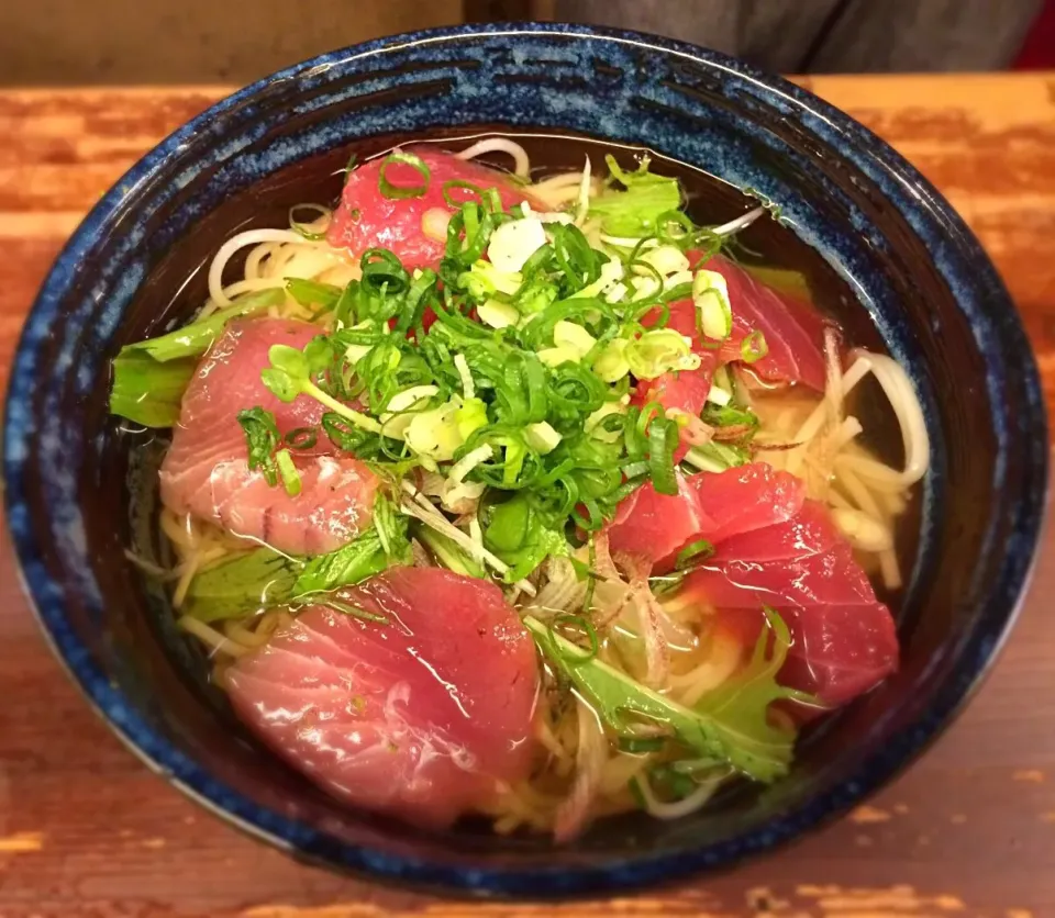 キハダマグロの薬味そうめん|半田手延べそうめんの店 阿波や壱兆さん