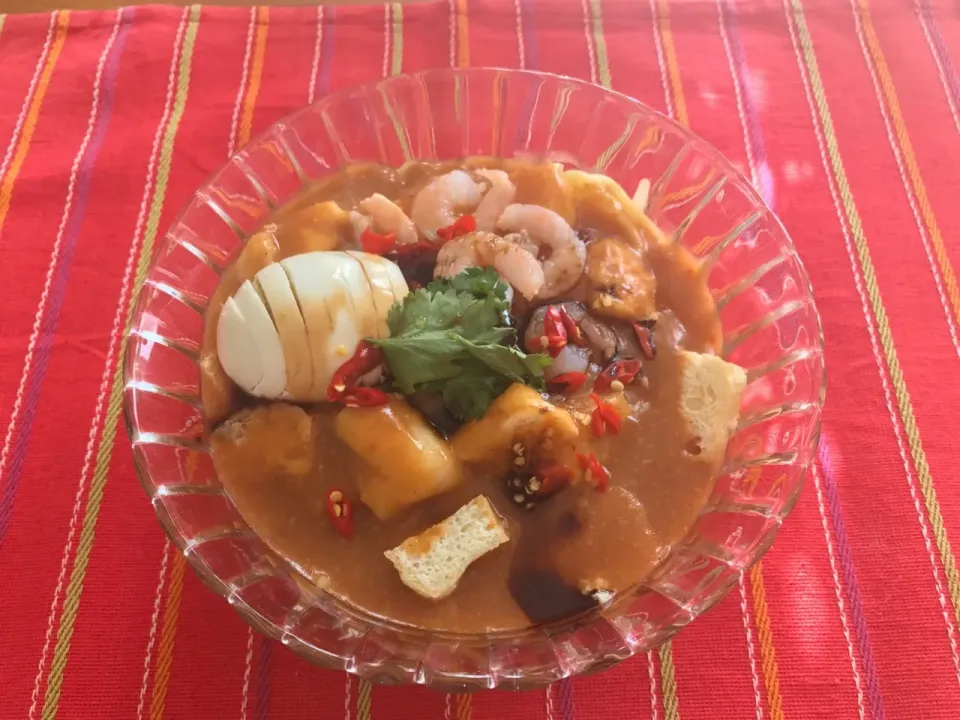 Mee Rebus (Sweet Bean Sauce with noodles)|Anne Willさん