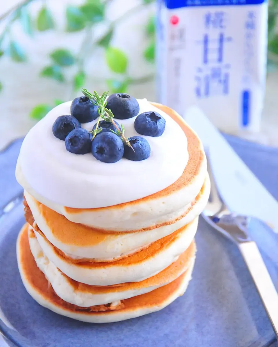 甘酒パンケーキ🥞|さおりさん