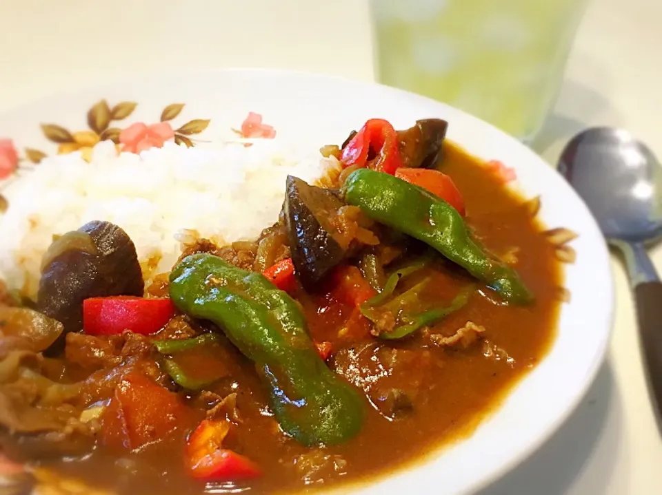 Snapdishの料理写真:夏野菜のカレー🍛♪|巧亭さん