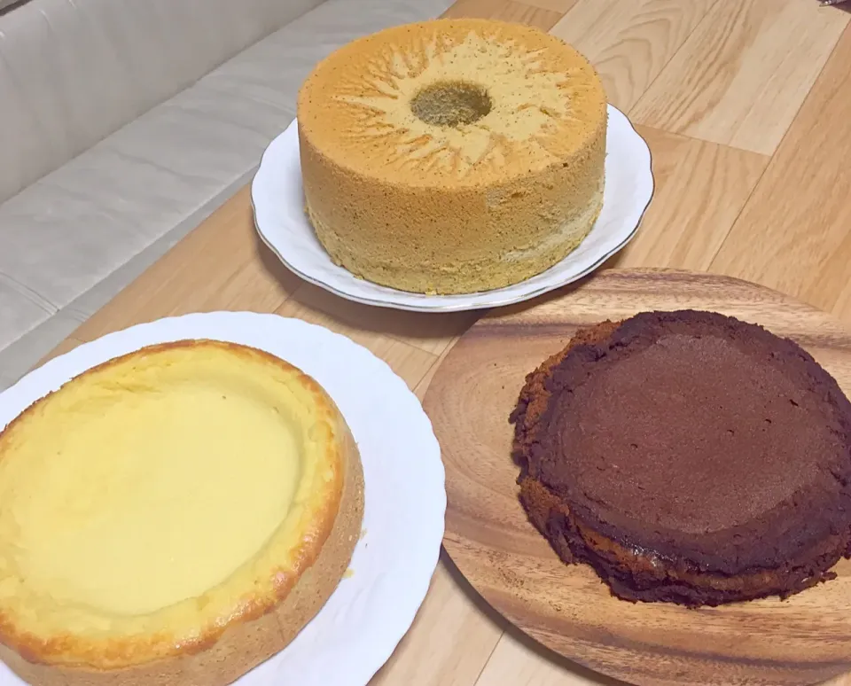 チーズケーキタルト
紅茶のシフォンケーキ
チョコバナナケーキ|えみさん