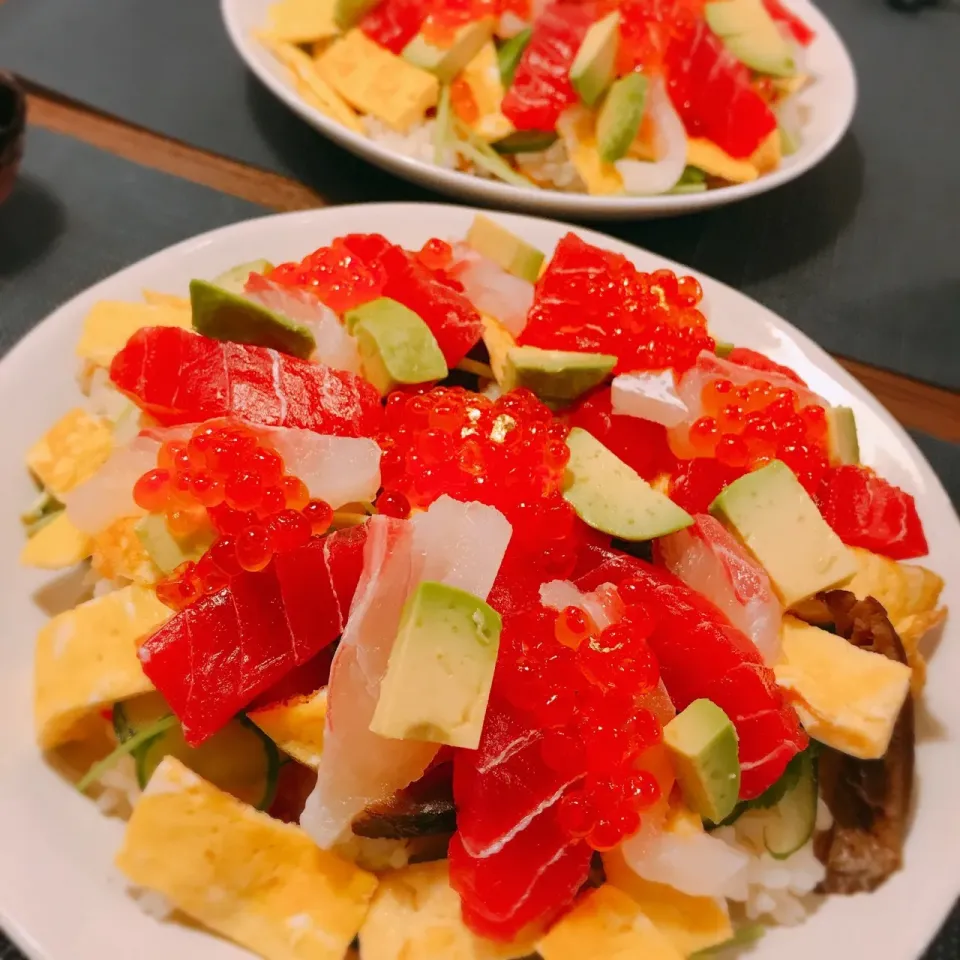 海鮮ちらし寿司🍣🥗|🍎ゆかりんご🍎さん