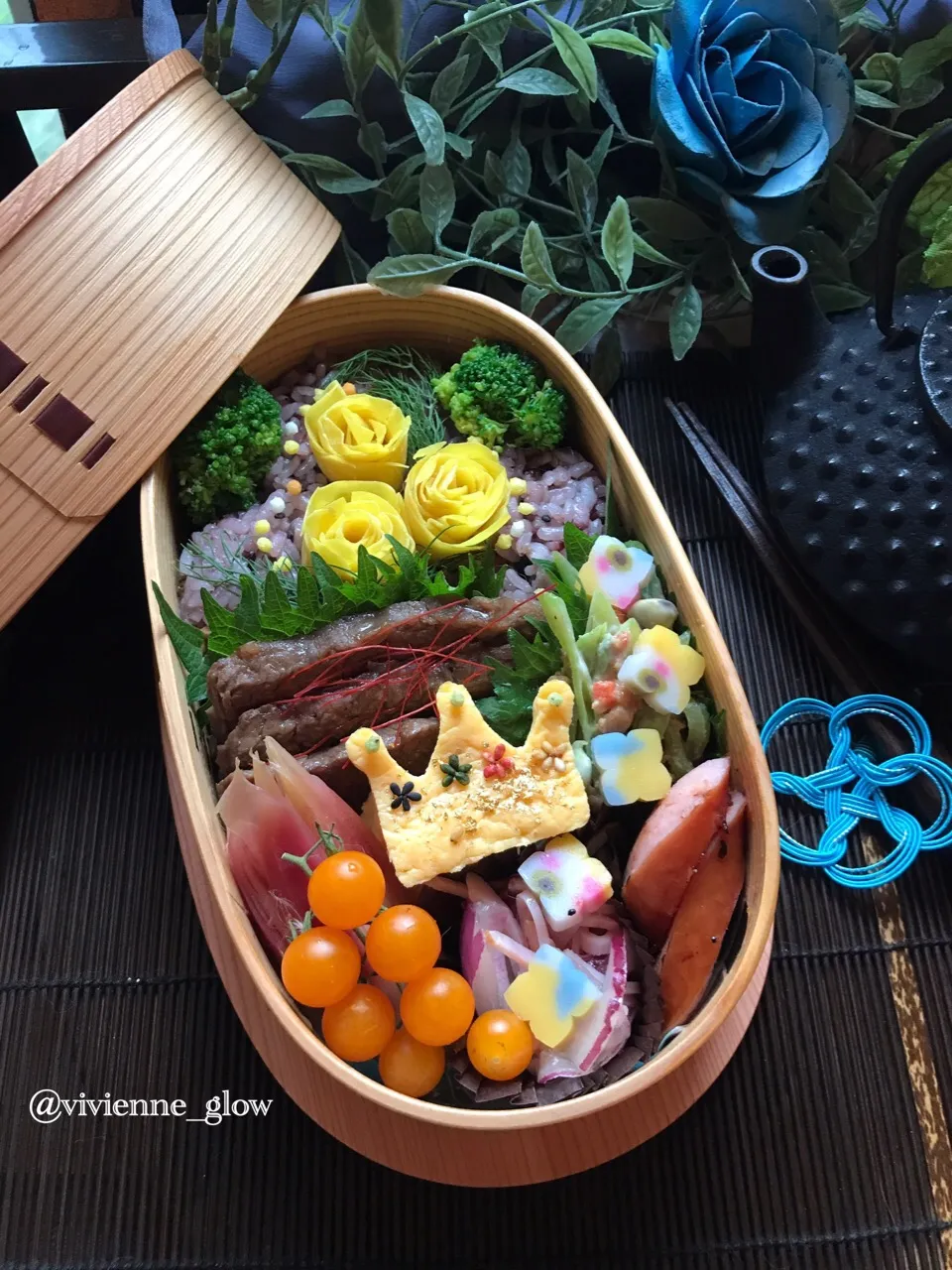 Snapdishの料理写真:俺様への王様弁当|vivienne_glowさん