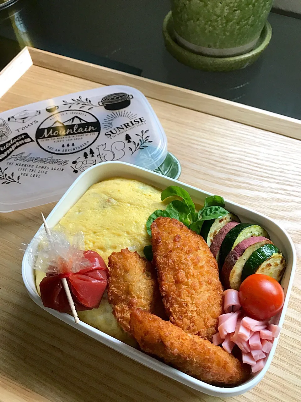 オムライス弁当|二キィさん