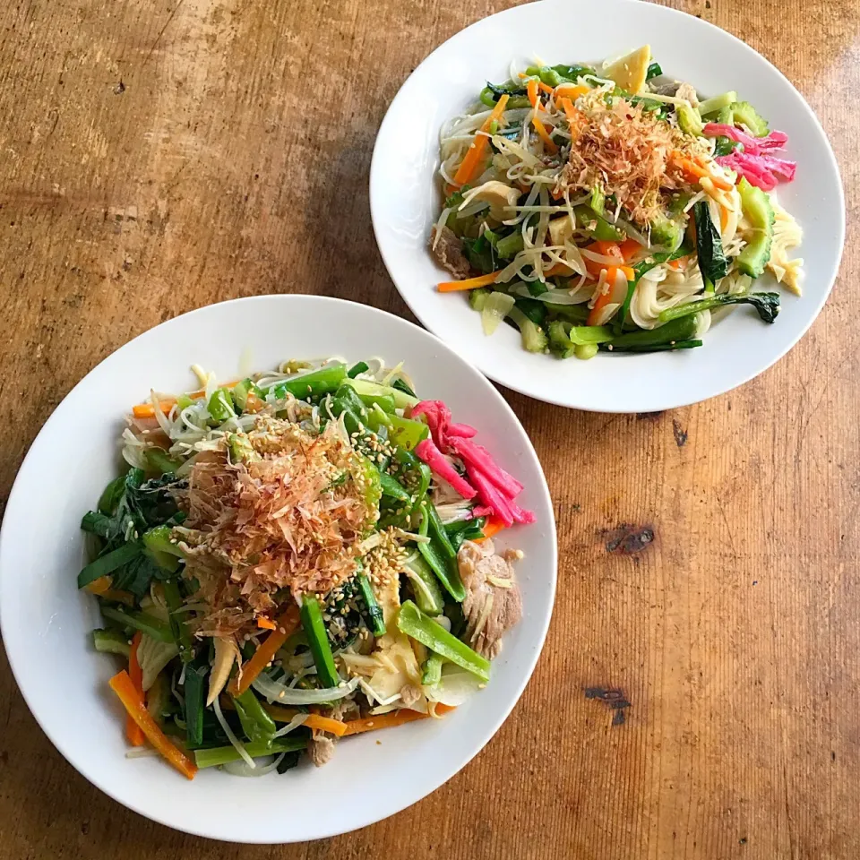 夏休みの昼ごはん‼︎
#お昼ごはん #昼ごはん #ランチ #lunch #素麺 #素麺チャンプルー #野菜たっぷり #ふたりごはん #ふたりぐらし|Yoshinobu Nakagawaさん