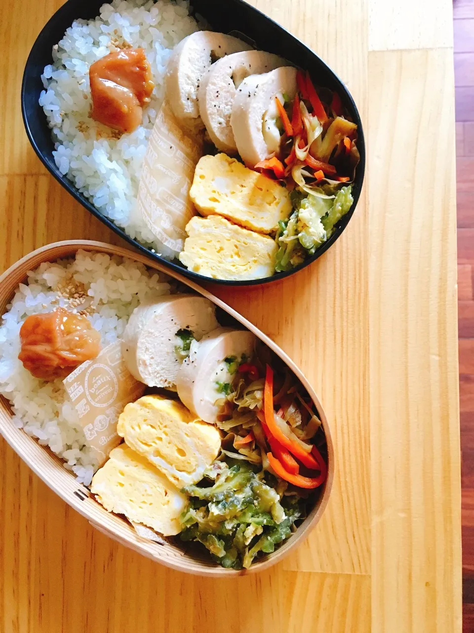 Snapdishの料理写真:レンチンの鶏胸肉ロールでお弁当♡


#電子レンジ#お弁当#曲げわっぱ#鶏胸肉#しっとり#炭酸水とマヨネーズでだし巻き玉子#キューピーマヨネーズ|ゆかさん