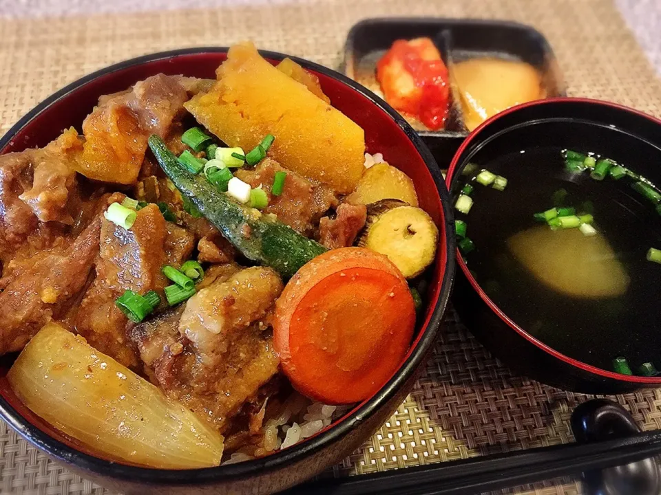 和牛角煮味噌丼|KooNさん