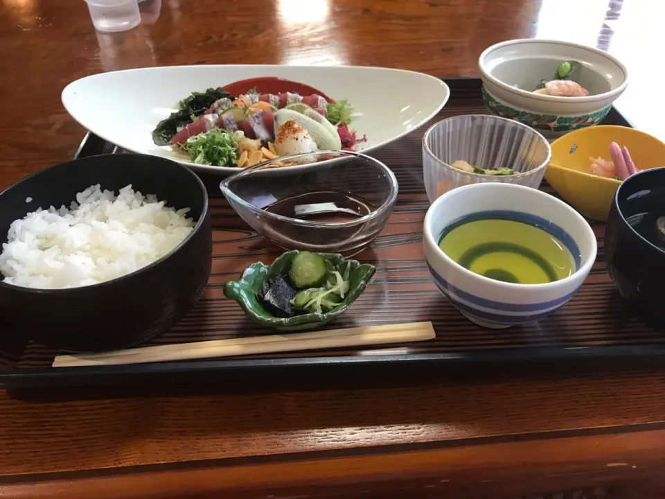 かつおタタキ定食|堀河 史麿さん