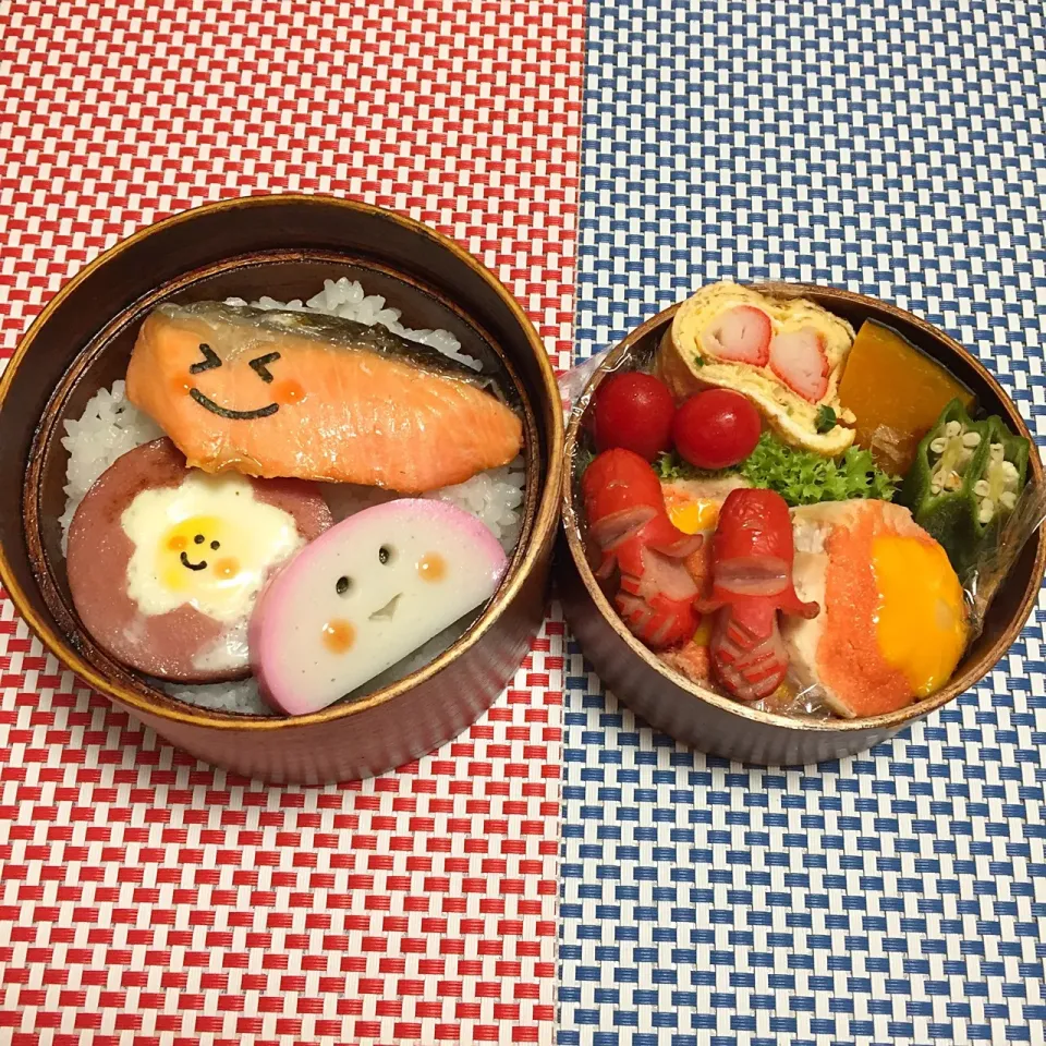 Snapdishの料理写真:2017年8月3日 オレ弁当♪|クッキングおやぢさん