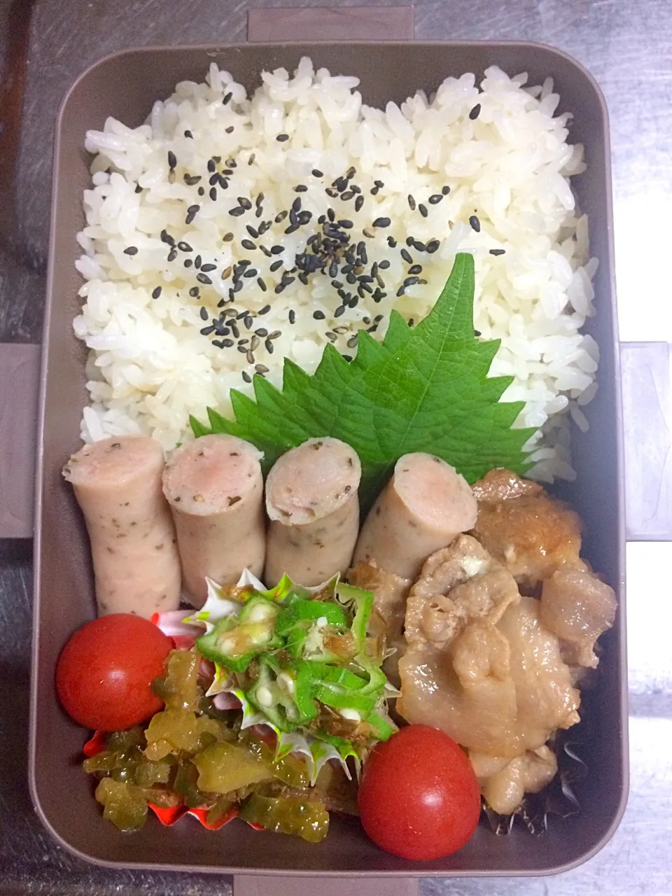 Snapdishの料理写真:2017/08/02お弁当
#お弁当#お弁当記録 #男子弁当#テキトー弁当|かなさん