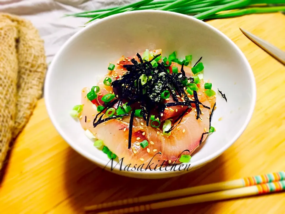 seasoned yellowtail bowl|Masakiさん