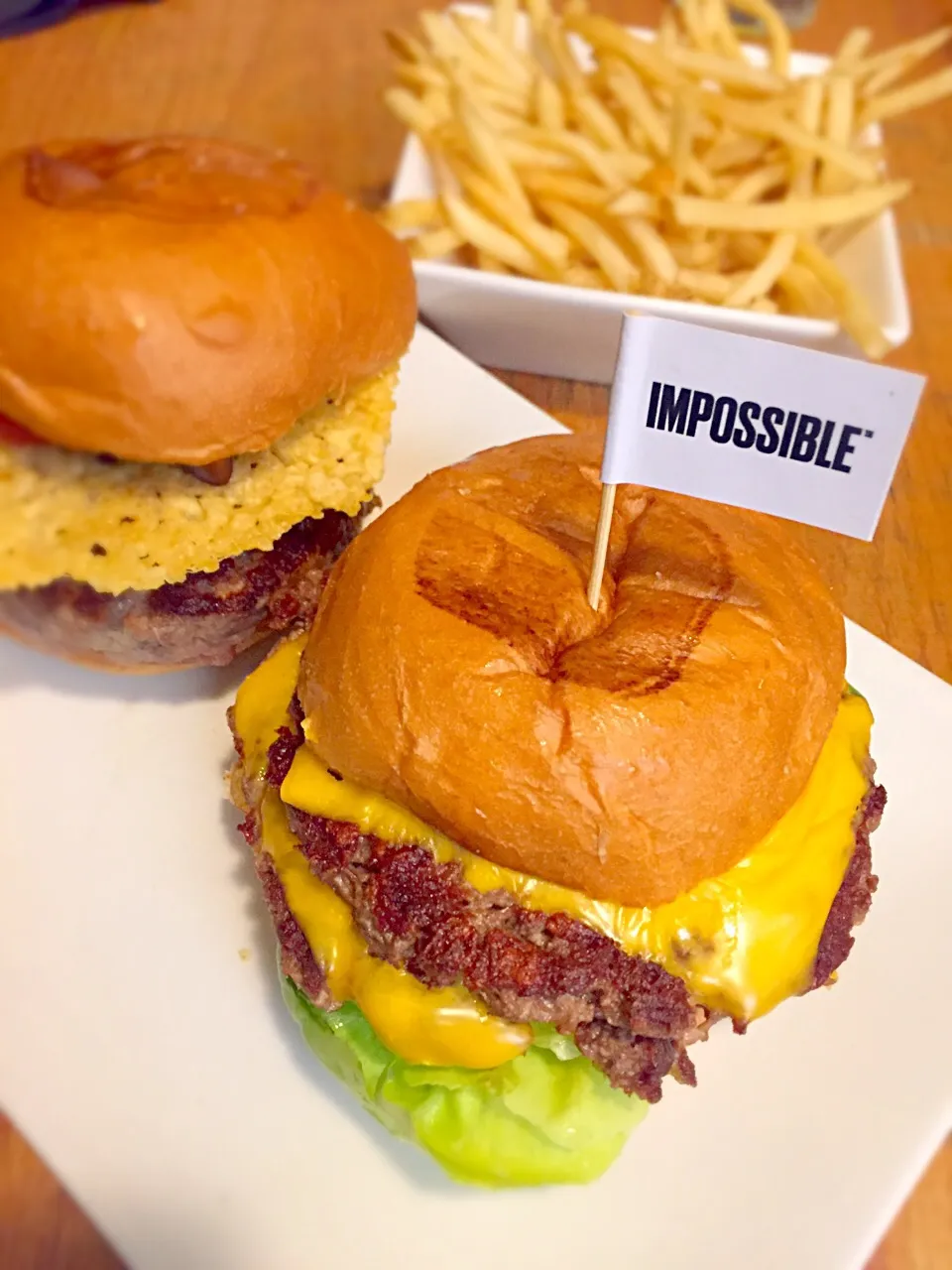 Impossible Burgerを直訳すると「ありえないハンバーガー」を食べてます！|Shiba2014さん