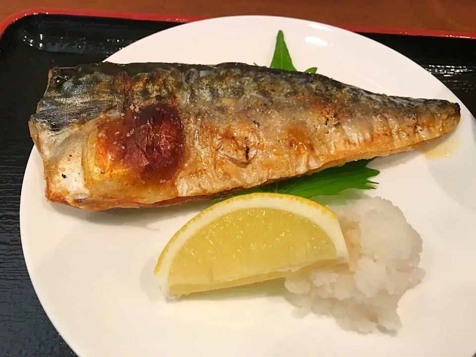 焼き塩サバ定食|コージ💫さん