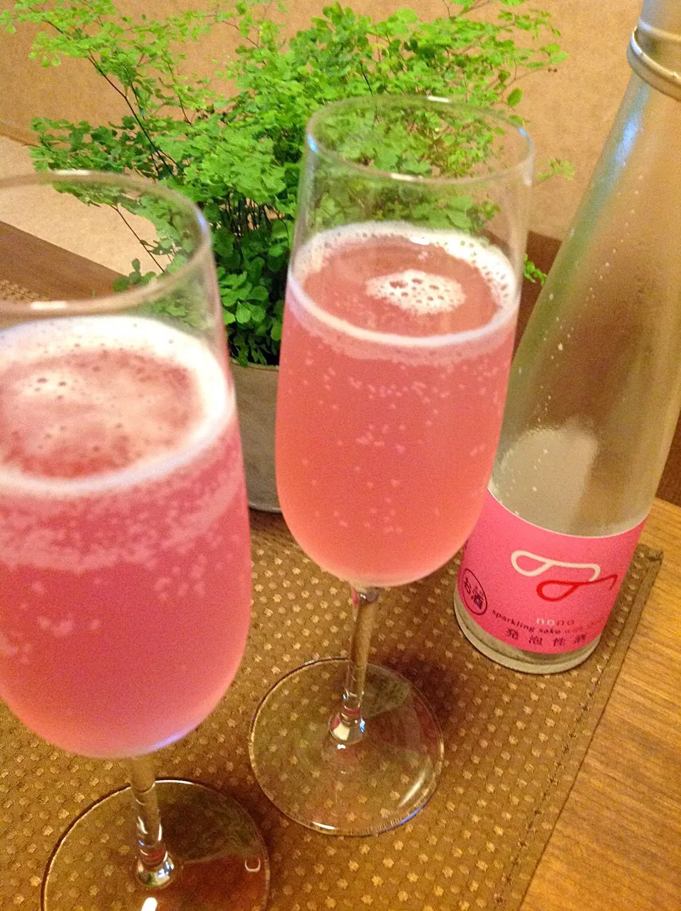 五橋  sparkling sake with shiso nono|izunさん