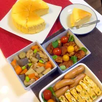 Snapdishの料理写真:週末🎮DQⅪ集中弁当🍱🌟|ウーリオさん