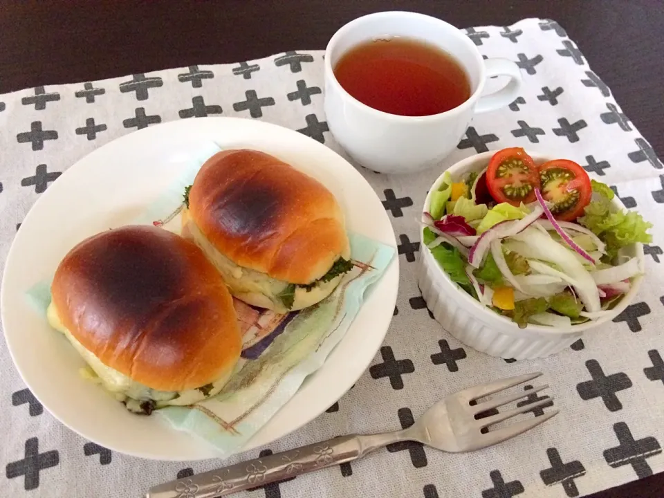 8月4日の朝ごパン。|翡翠さん