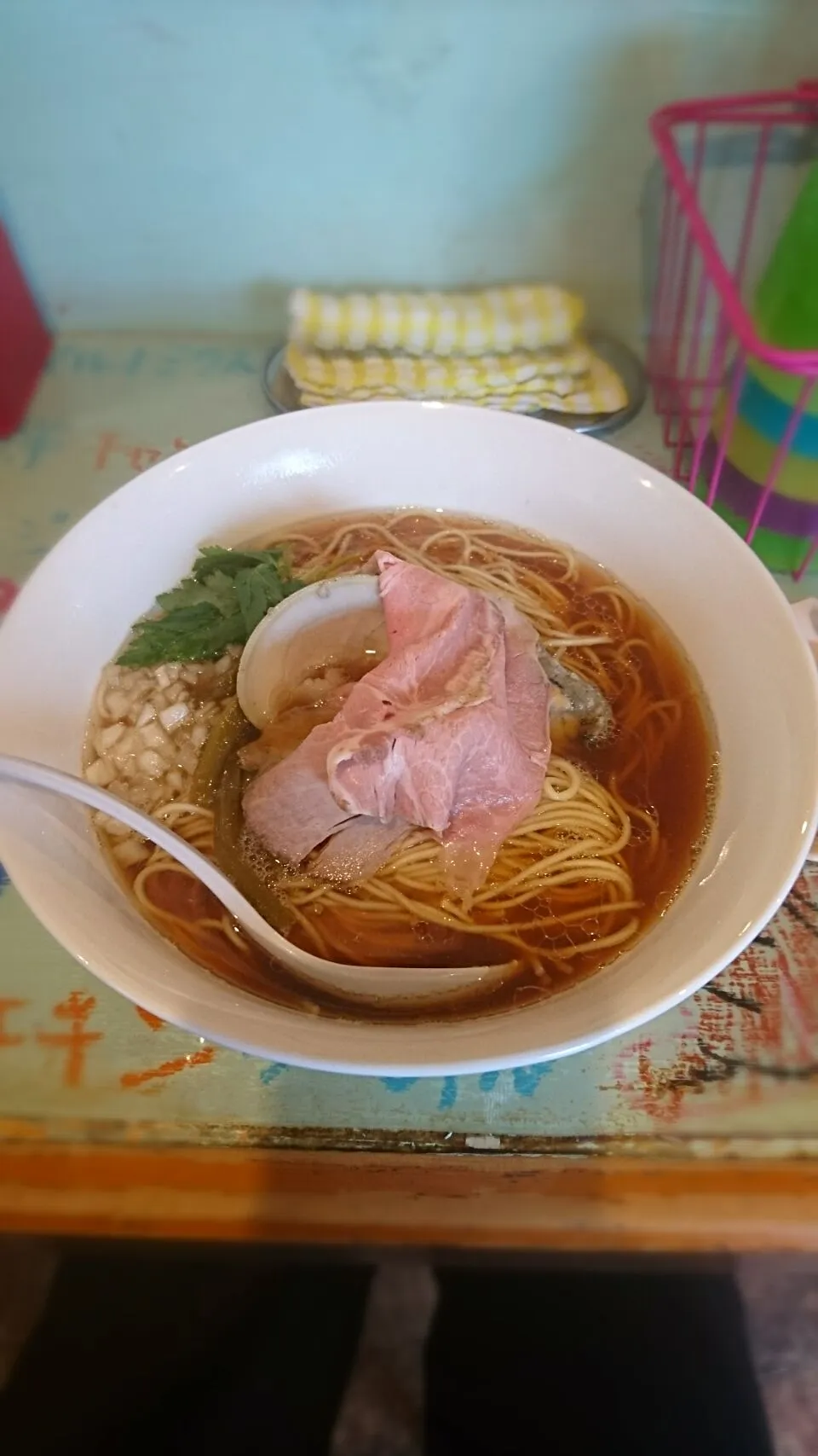 魚貝と煮干しの中華そば|よちやまさん