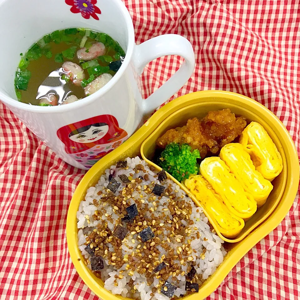 いつもと一緒のお弁当🍱withお味噌汁|agnes2001さん