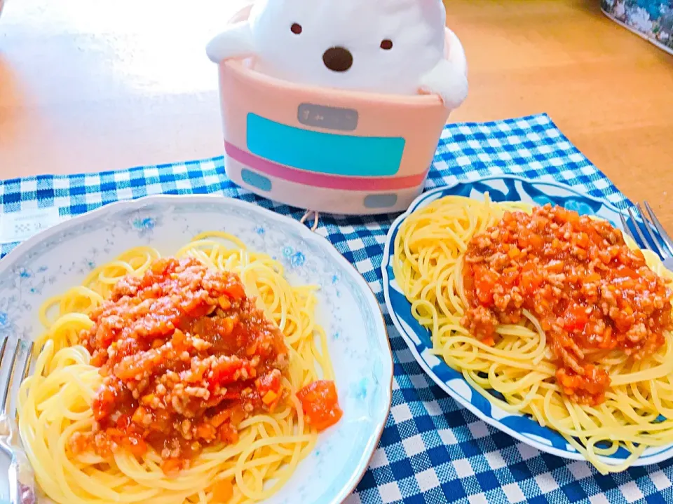 えいぽんの料理 手作りミートスパ🍝|えいぽんさん