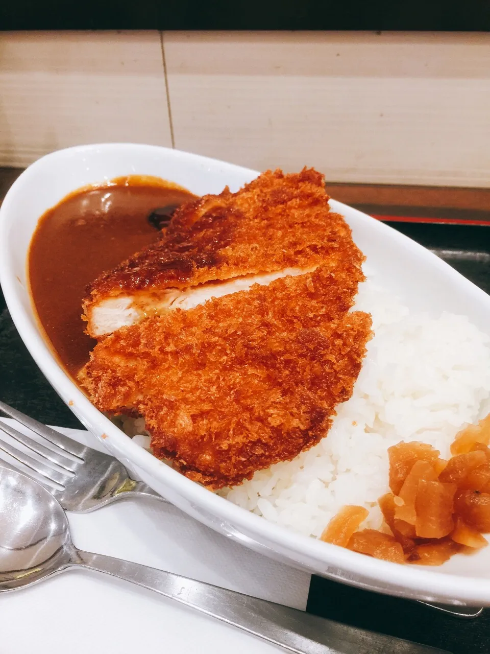 @茨城/つくば鶏ビックチキンカツカレー|THE SUNSEAさん