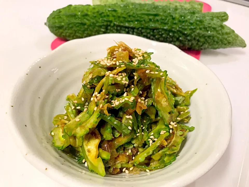 Snapdishの料理写真:Bitter Gourd Salad|foodloverさん