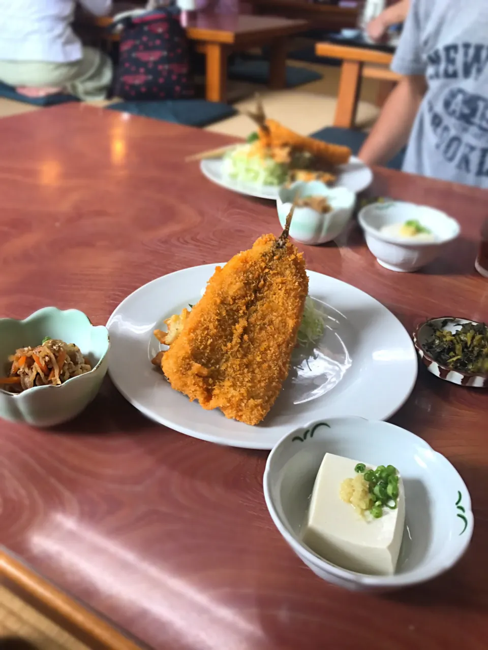 熊本県庁裏 おふくろの味 みむろ イワシフライ定食600円|みちるさん