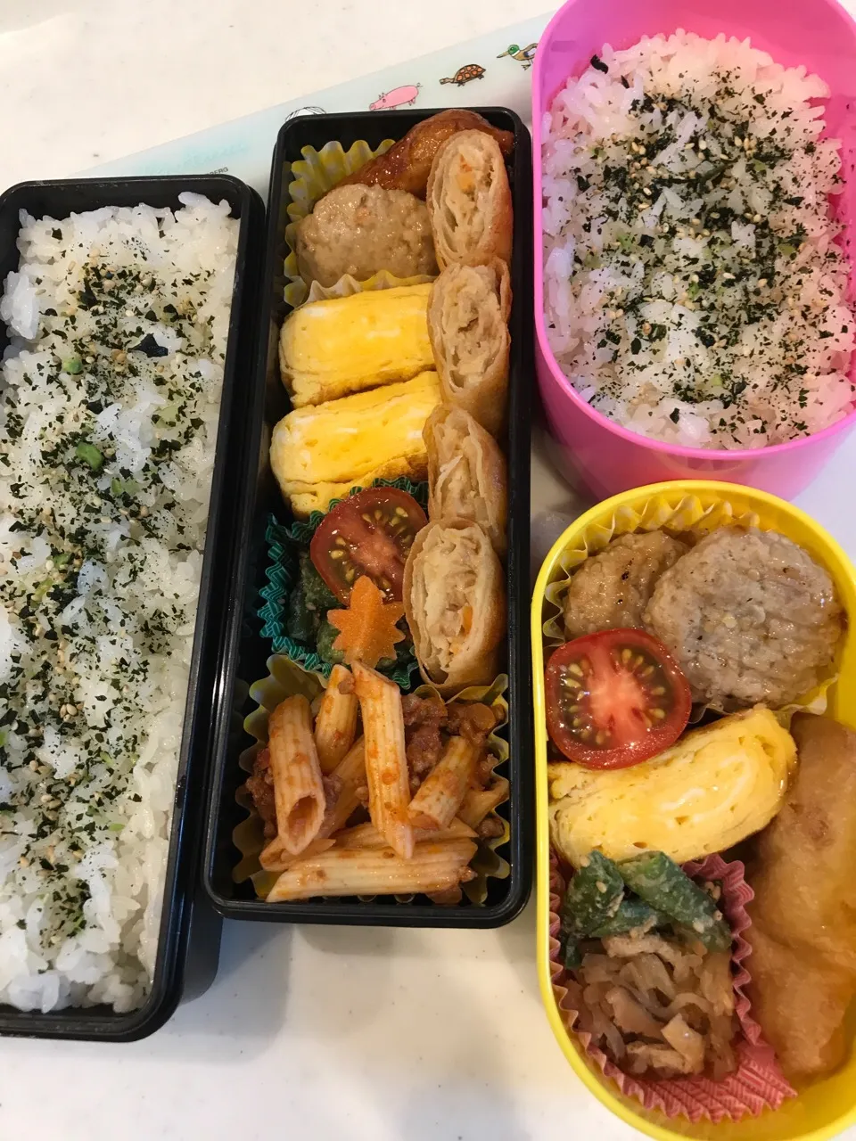 2017.8.4(金) 旦那様&私のお弁当🍱|あっきーよさん