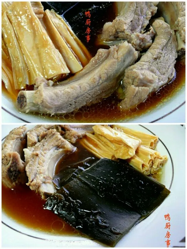 spare rib soup with kelp|steven z.y.さん