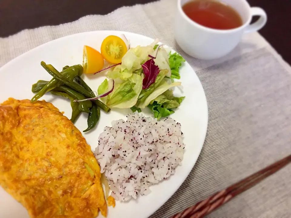 朝食和んプレート|翡翠さん